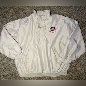 North End Large Tan Jacket with Red Jeep Logo